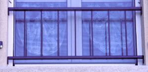 Banquette de fenêtre en acier inoxydable thermopoudré