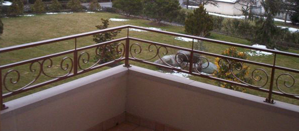 Barrière en inox thermopoudré