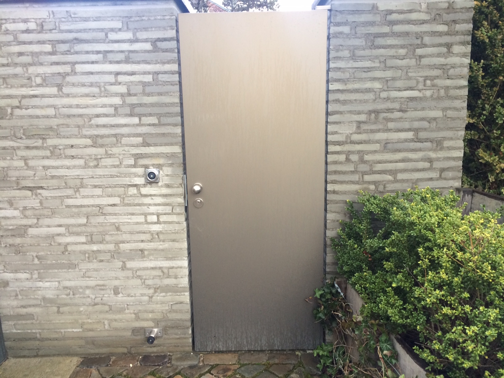 Portillon aluminium thermopoudré